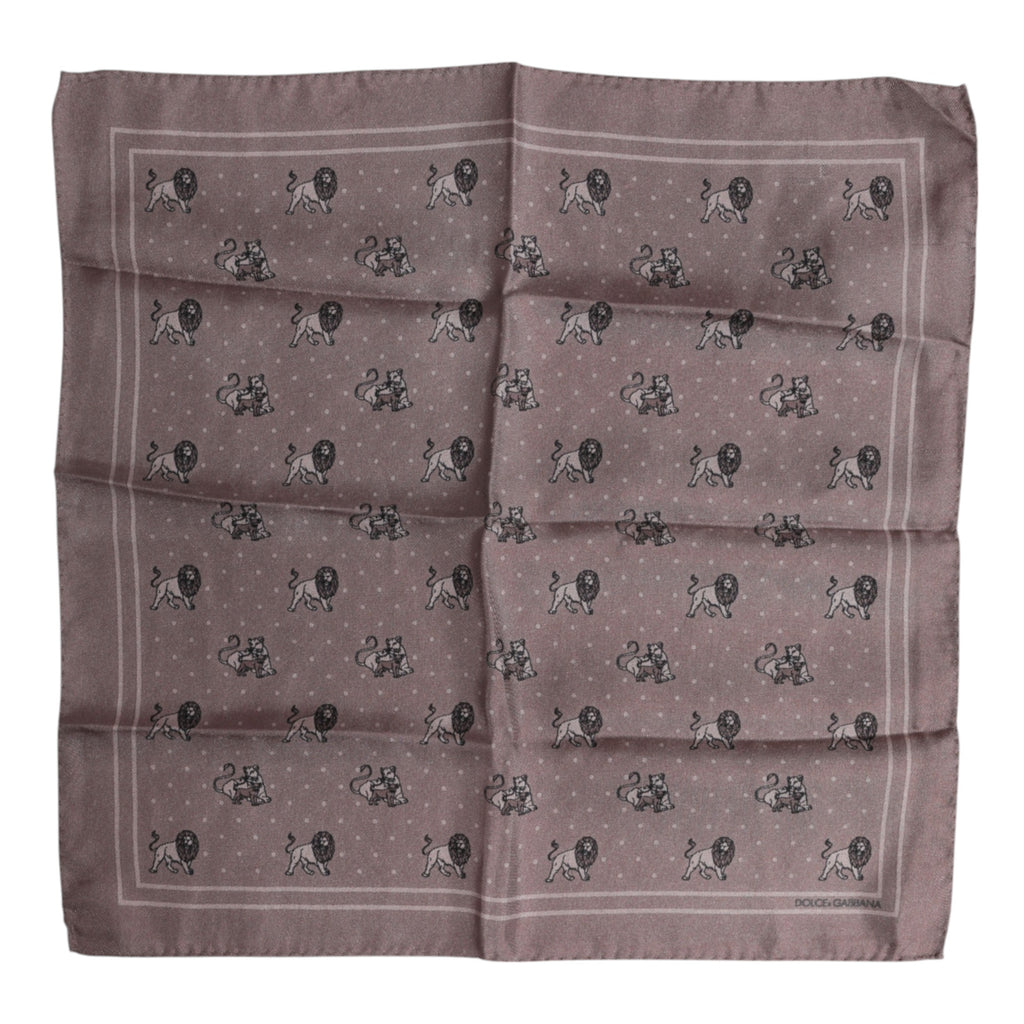 Dolce & Gabbana Brown Scarf for Men detail view