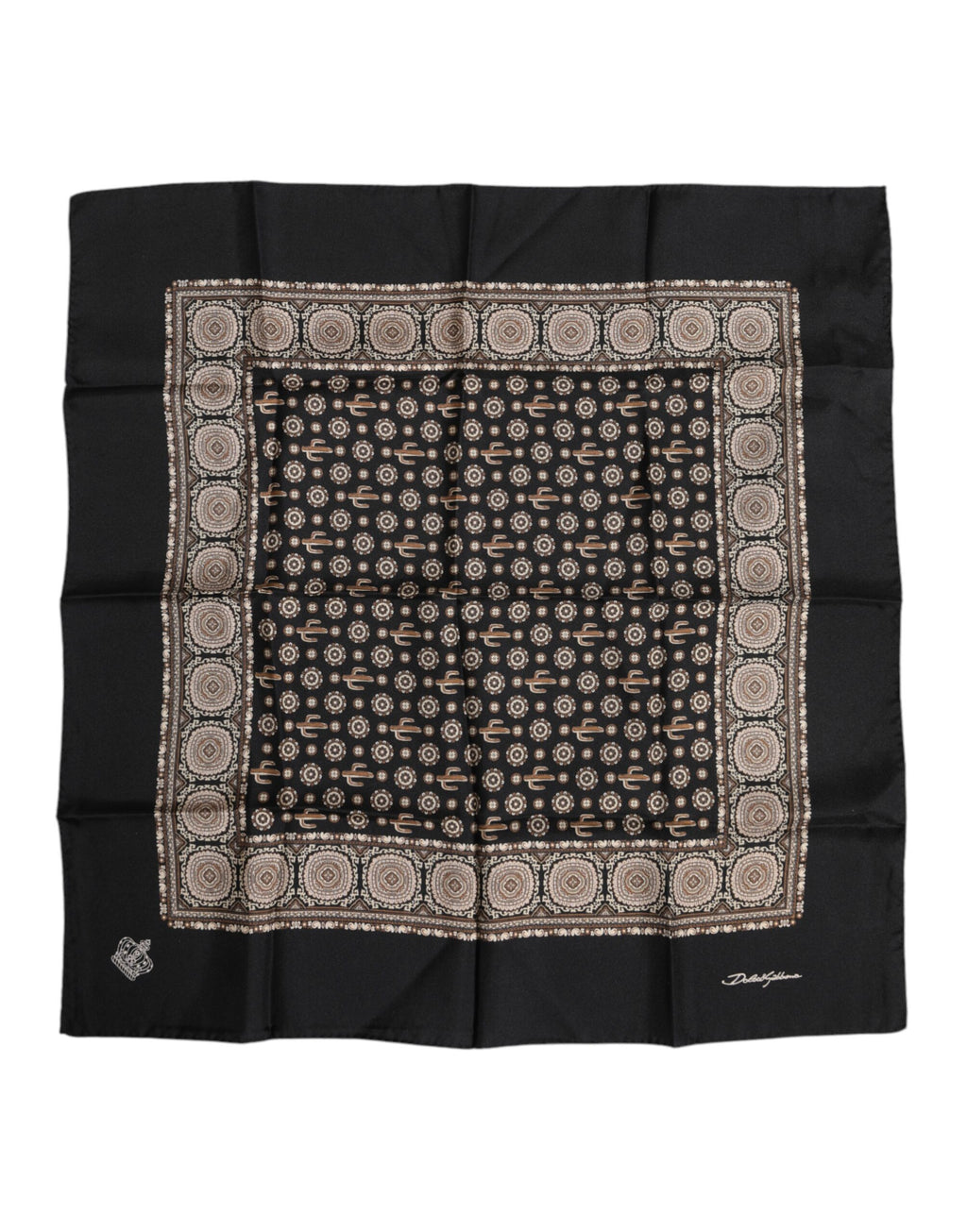 Dolce & Gabbana Black Scarf for Men