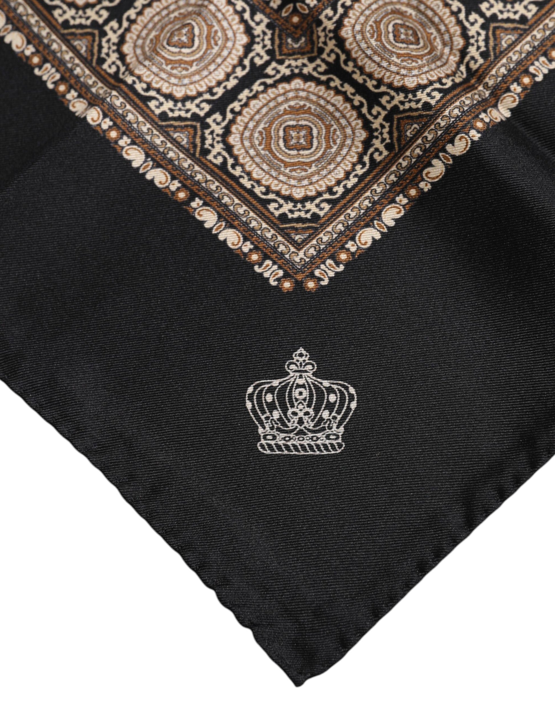 Dolce & Gabbana Black Scarf for Men detail view