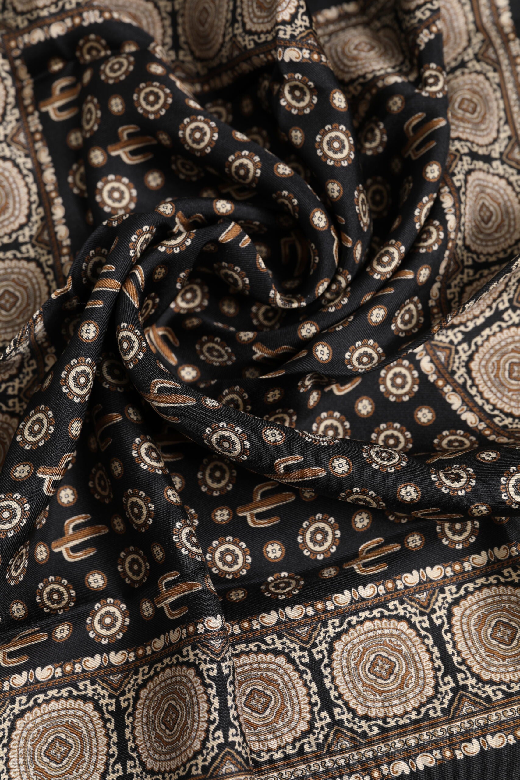 Dolce & Gabbana Black Scarf for Men side view