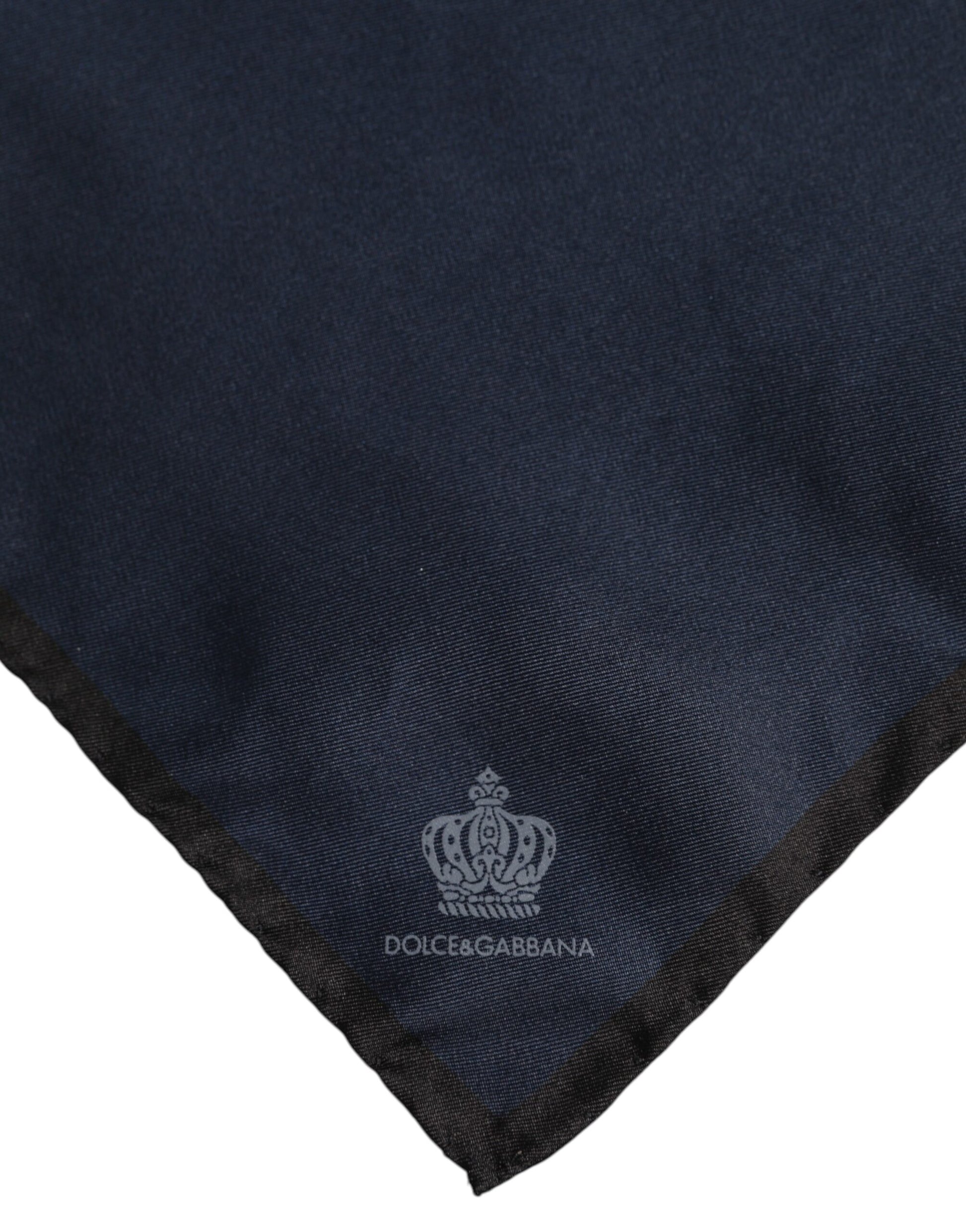 Dolce & Gabbana Blue Scarf for Men detail view