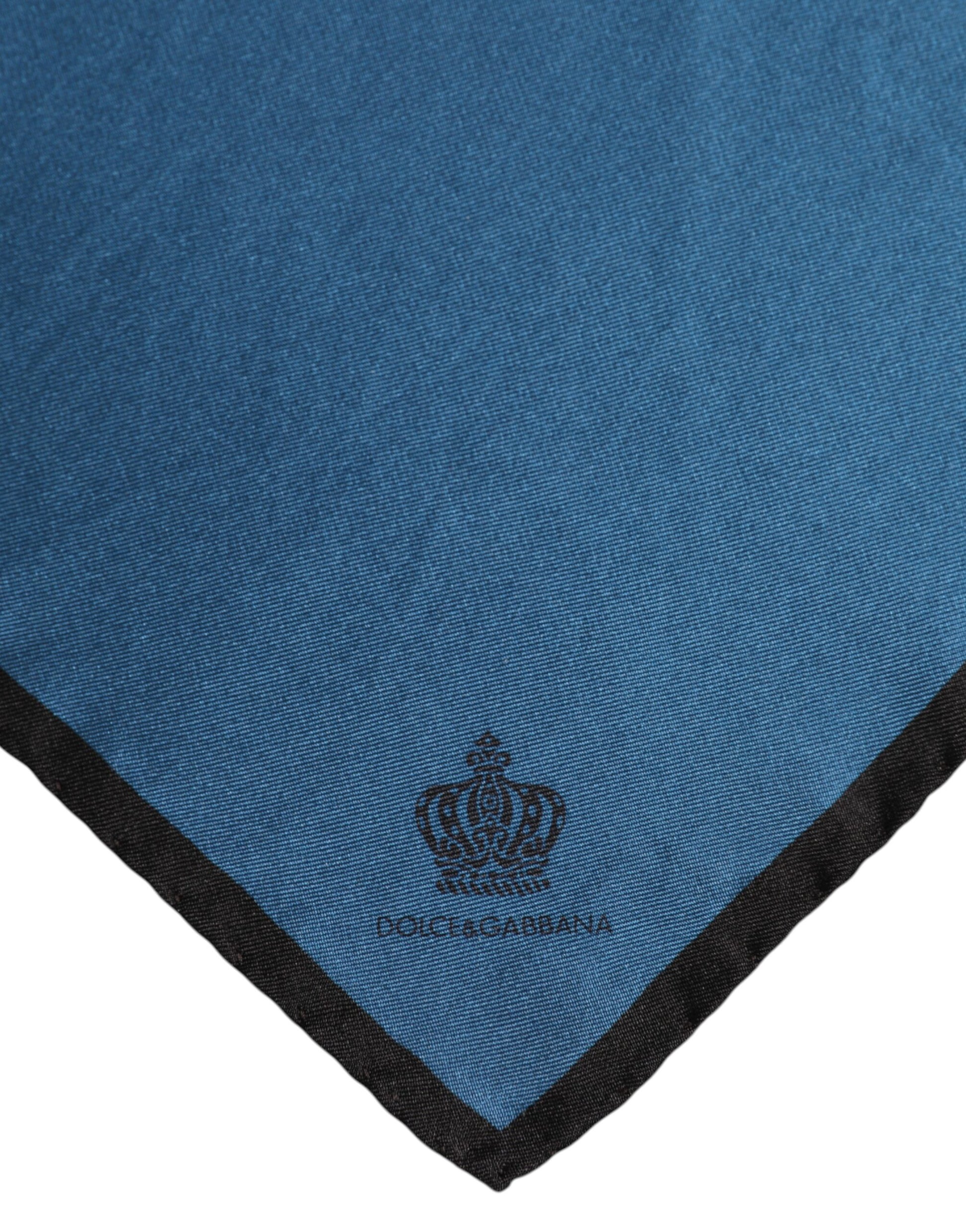 Dolce & Gabbana Blue Scarf for Men detail view