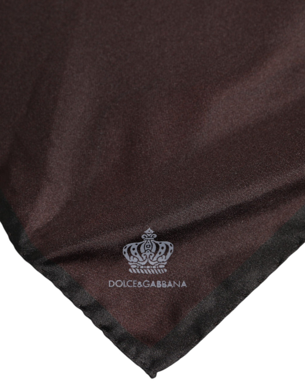 Dolce & Gabbana Brown Scarf for Men detail view