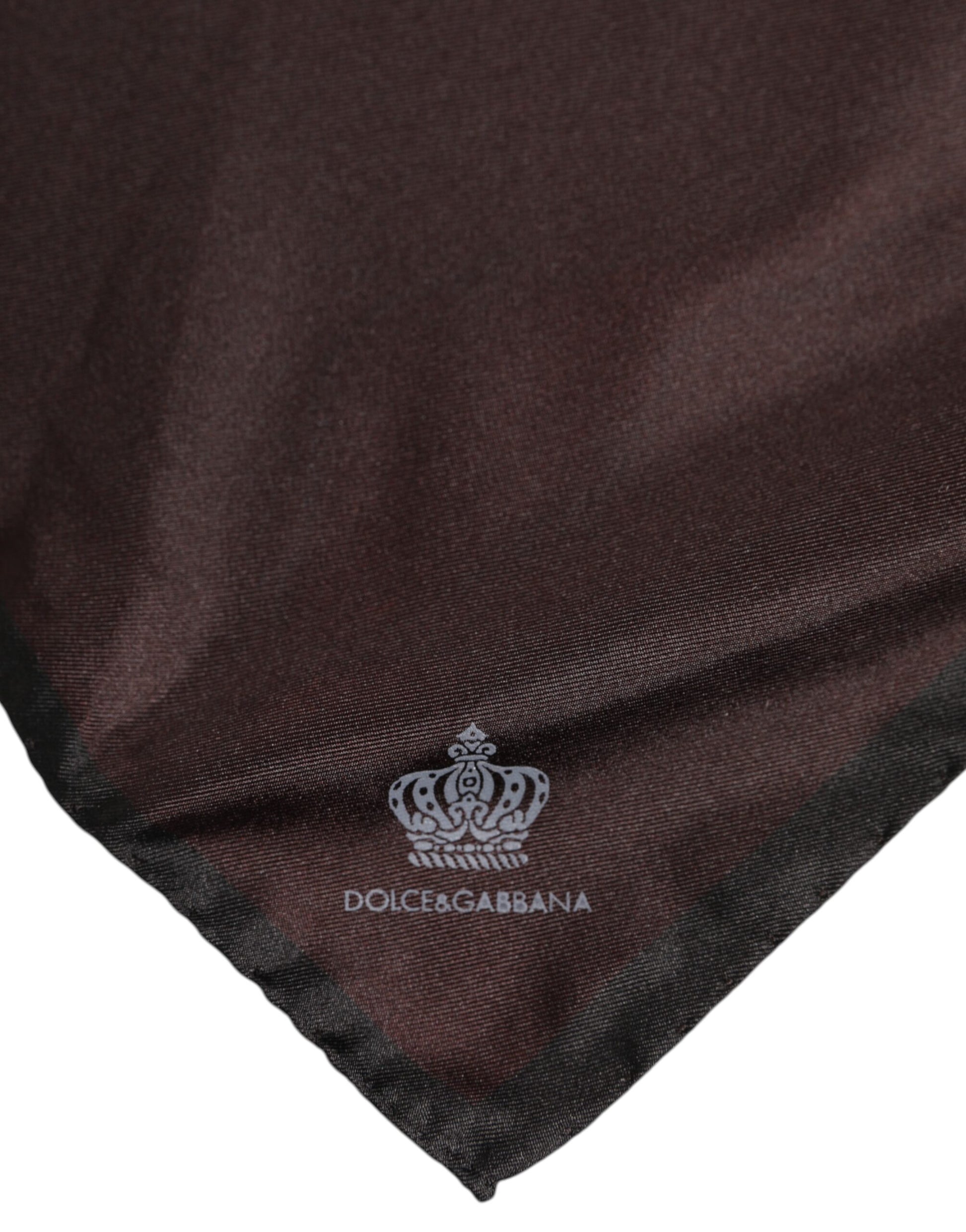 Dolce & Gabbana Brown Scarf for Men detail view