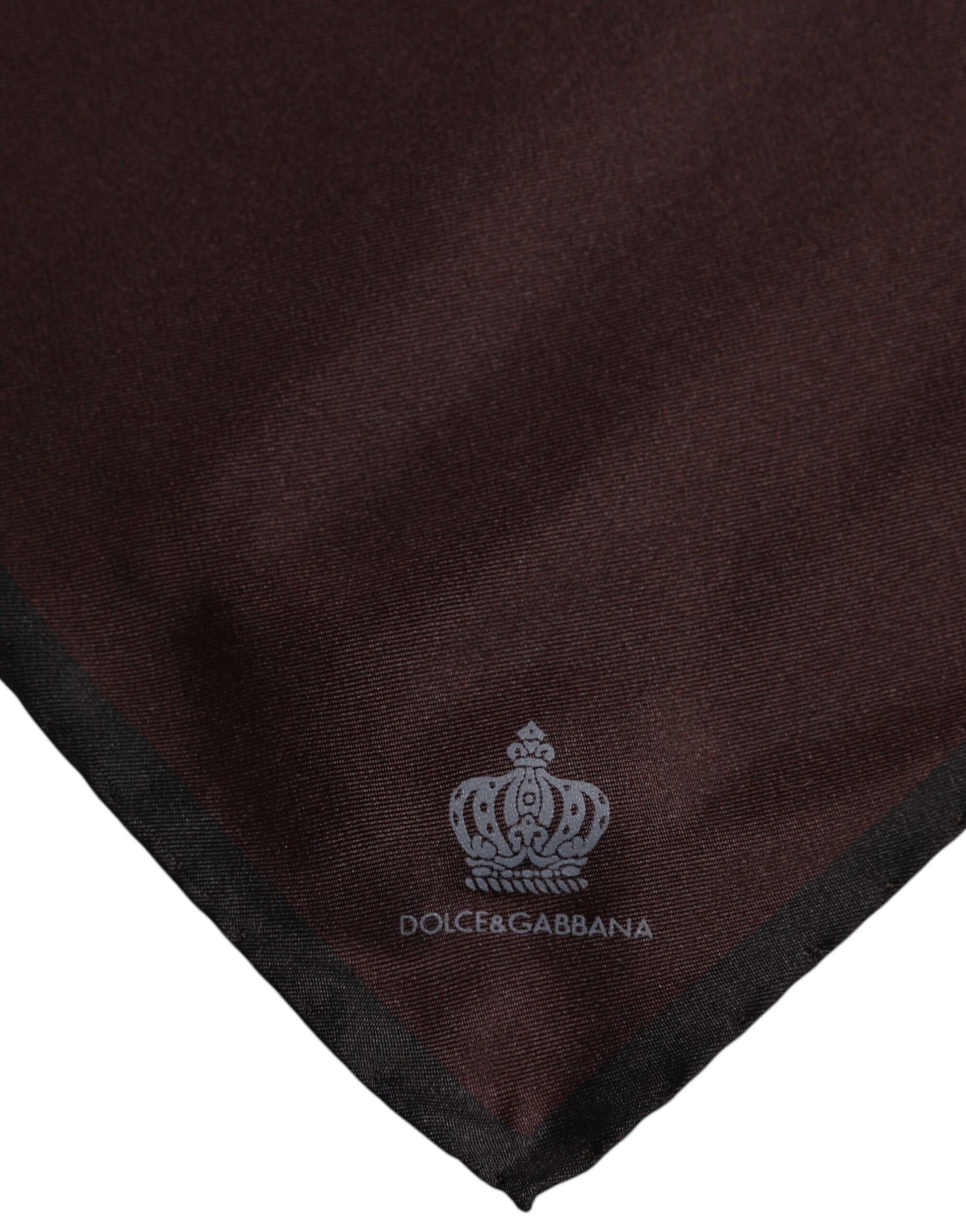 Dolce & Gabbana Brown Scarf for Men detail view