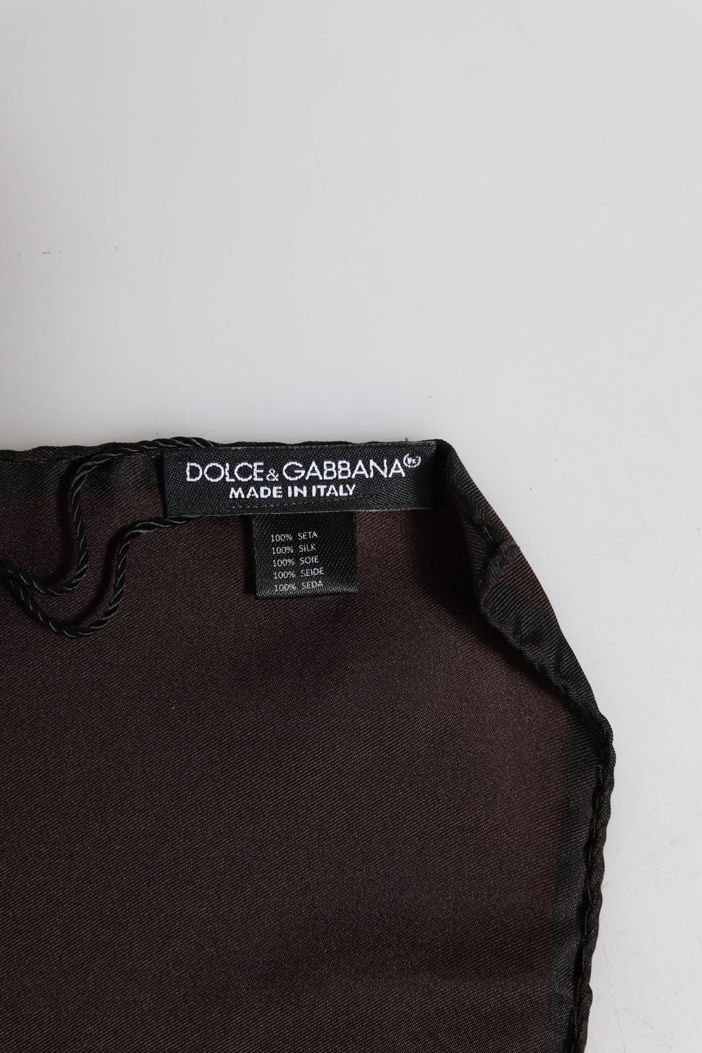 Dolce & Gabbana Brown Scarf for Men additional view