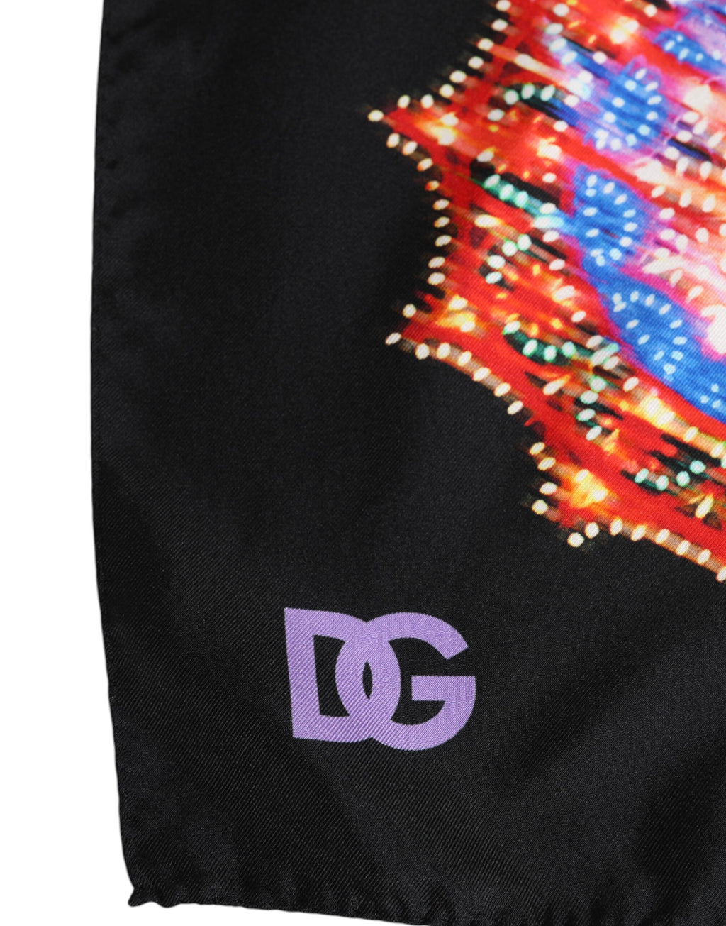 Dolce & Gabbana Multicolor Scarf for Men detail view
