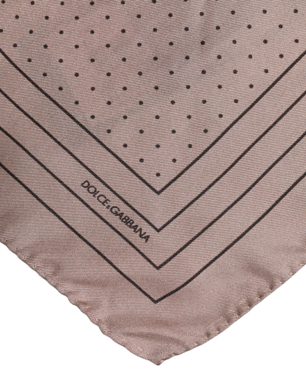 Dolce & Gabbana Beige Scarf for Men detail view