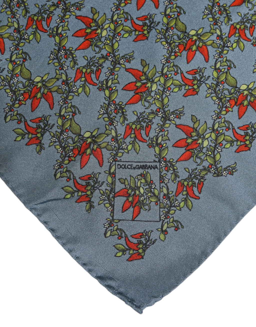 Dolce & Gabbana Grey Scarf for Men detail view