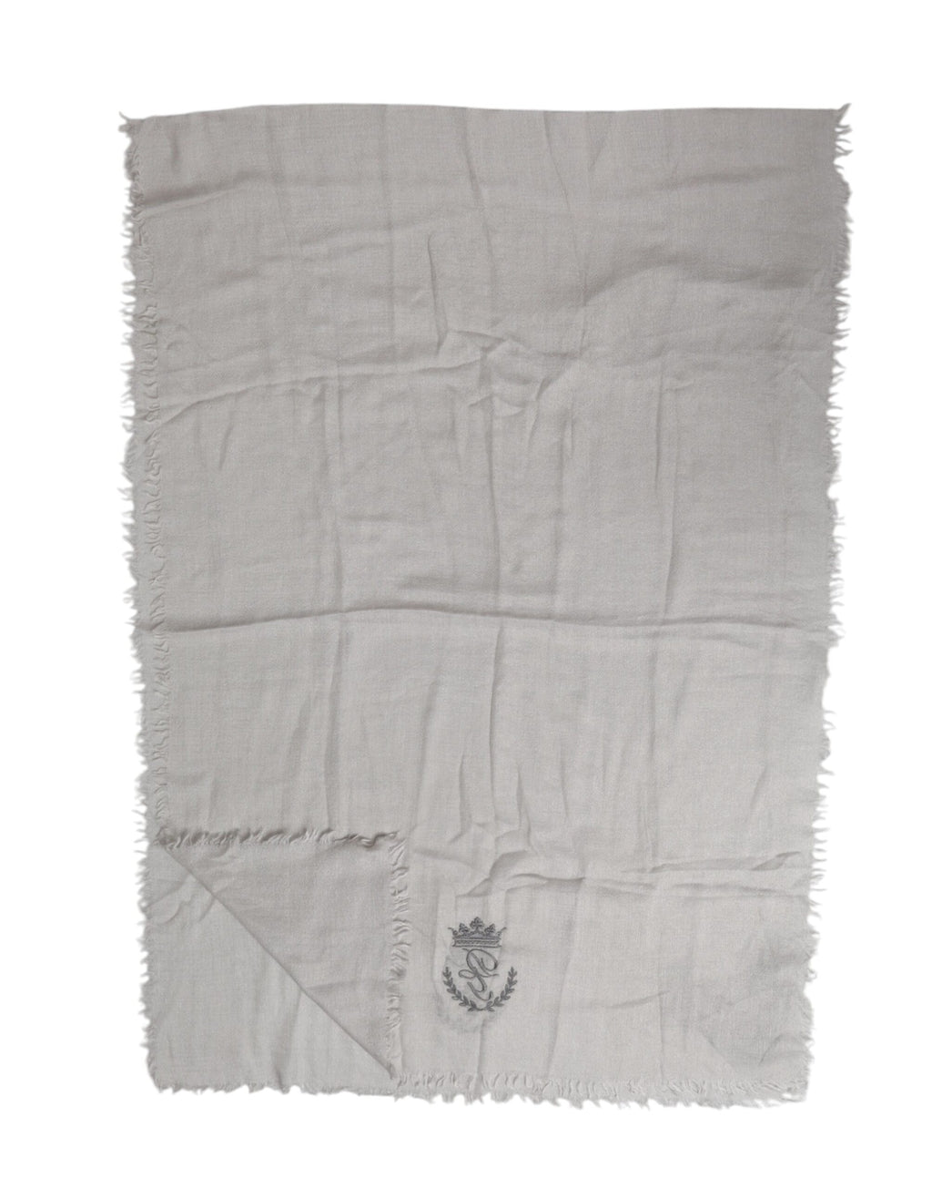 Dolce & Gabbana Grey Scarf for Men side view
