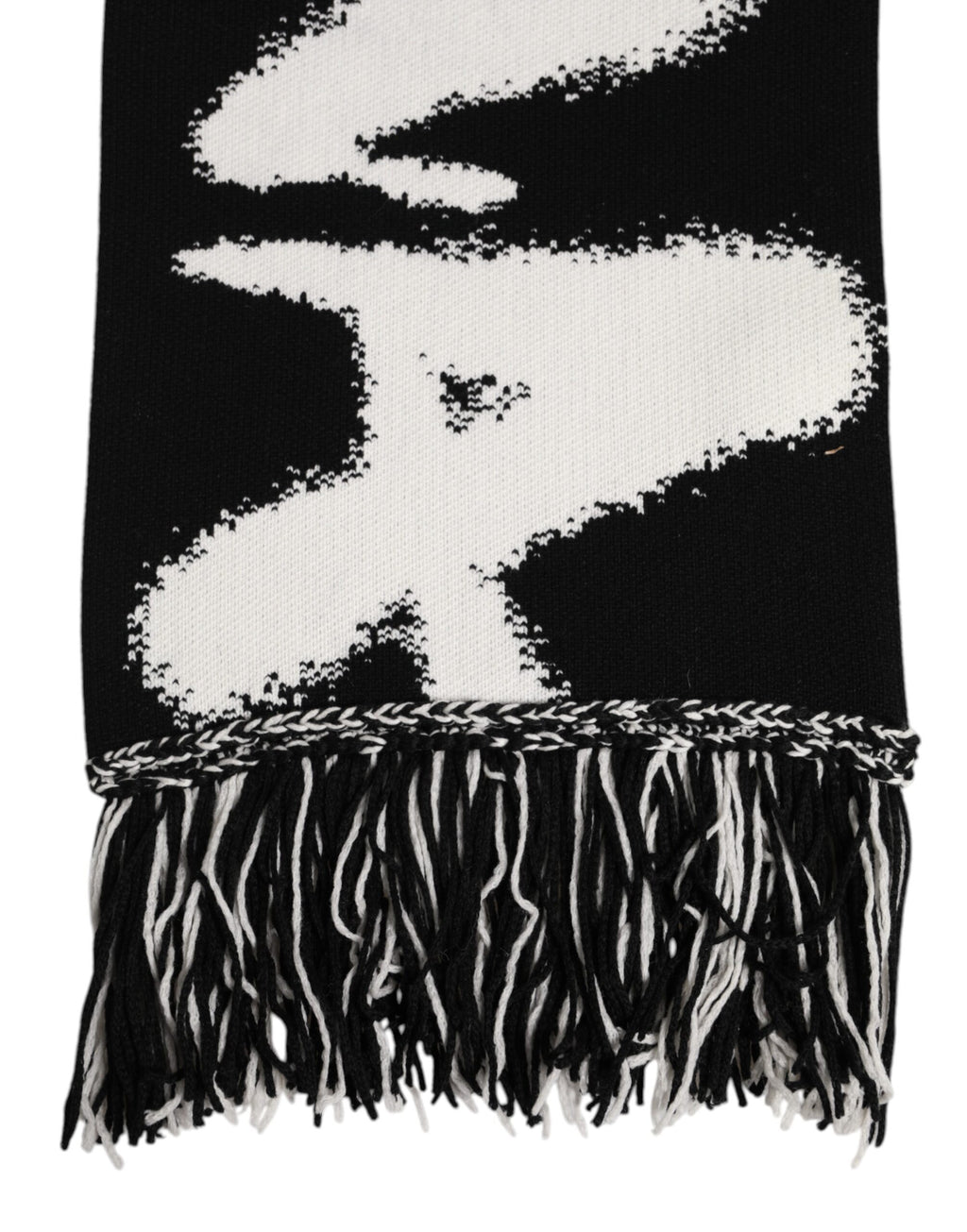 Dolce & Gabbana Black Scarf for Men detail view