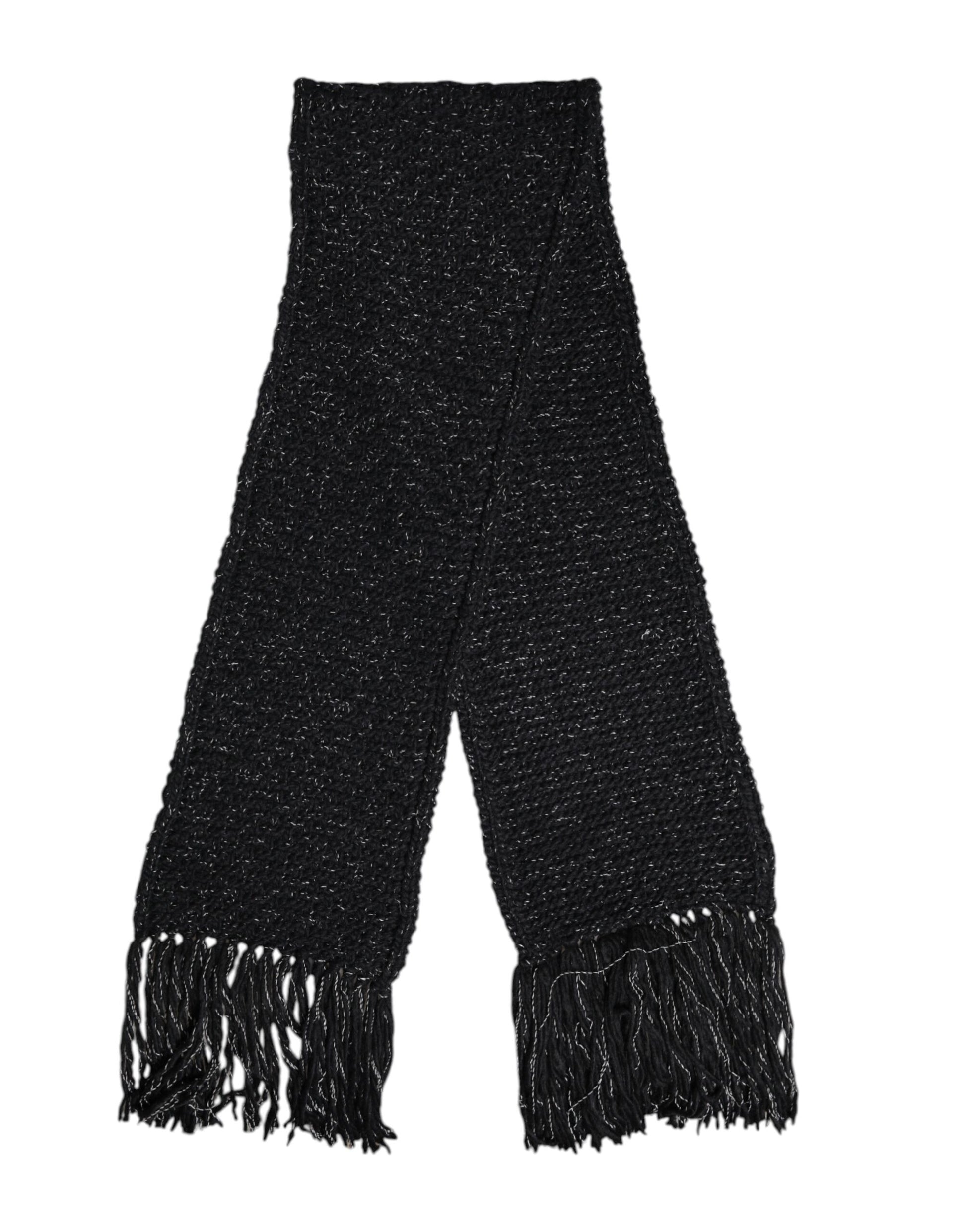 Dolce & Gabbana Black Scarf for Men
