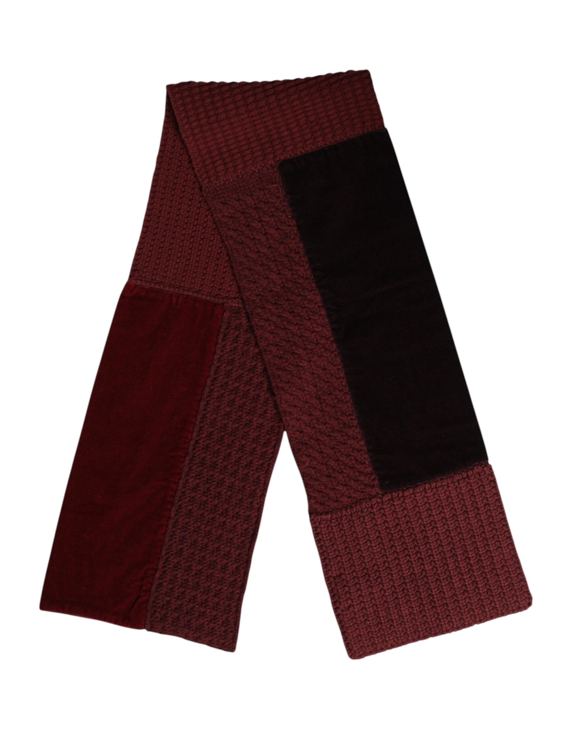 Dolce & Gabbana Red Scarf for Men detail view