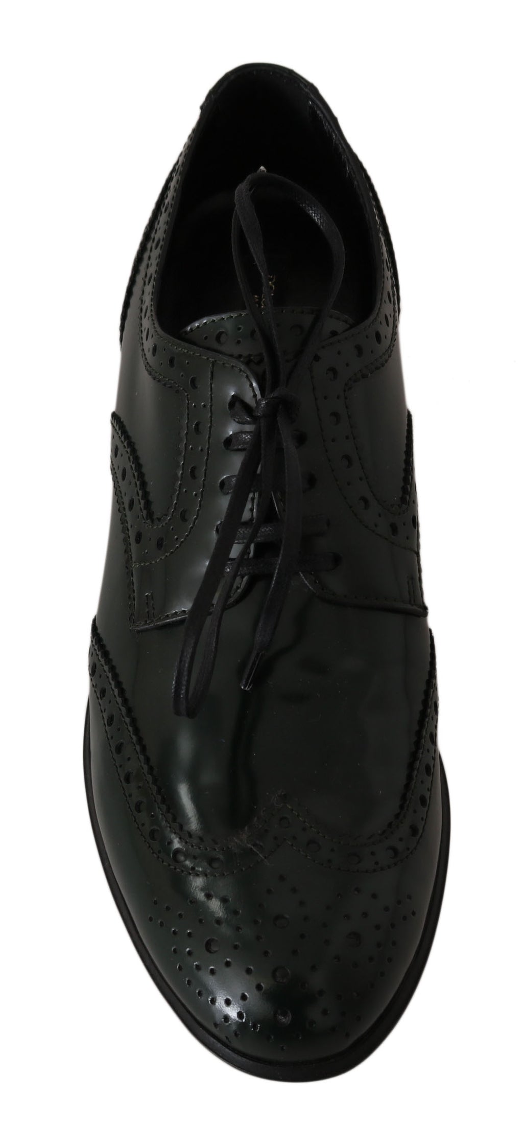 Dolce & Gabbana Green Oxfords And Derbies for Women side view