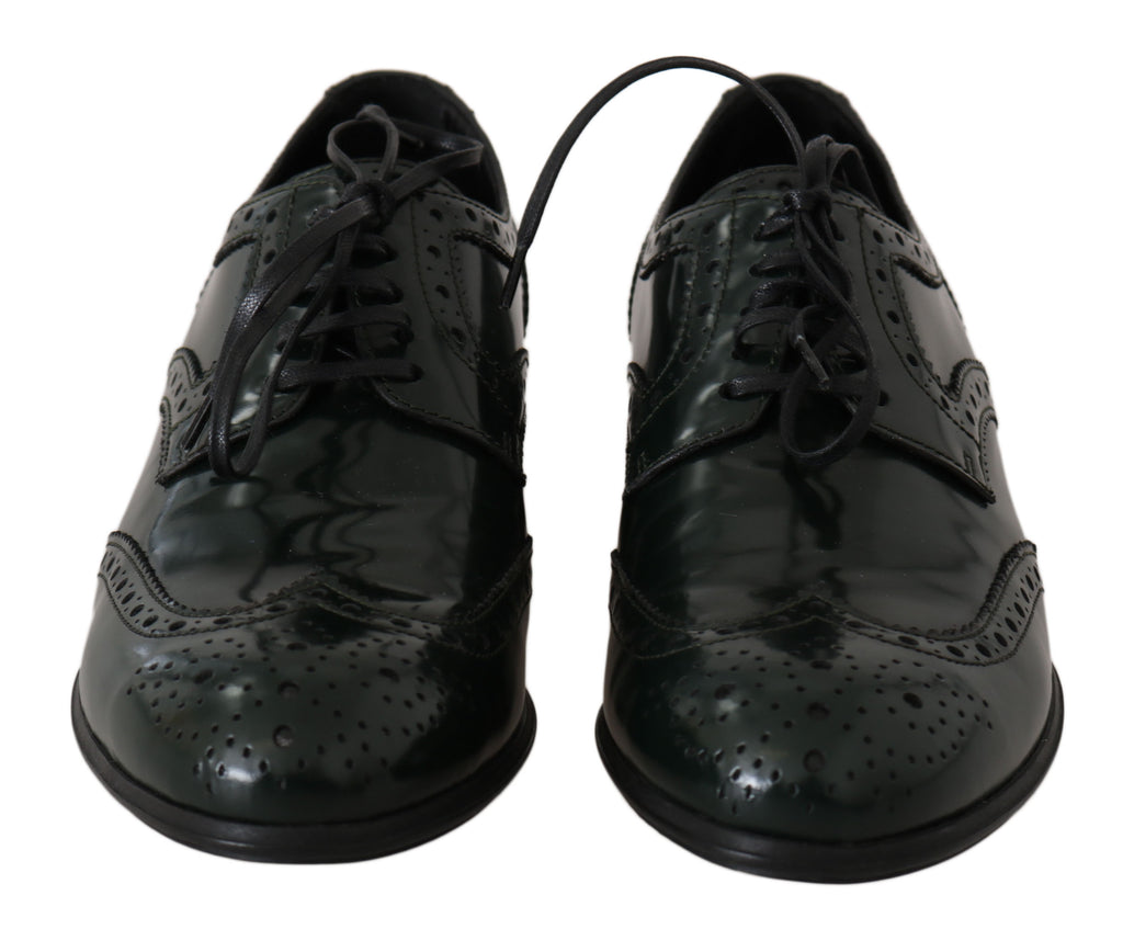 Dolce & Gabbana Green Oxfords And Derbies for Women additional view