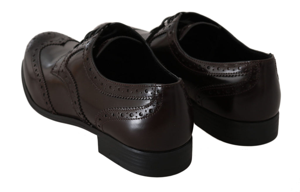 Dolce & Gabbana Brown Oxfords And Derbies for Women side view