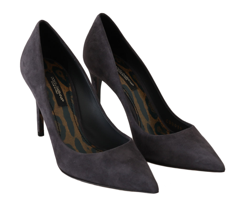 Dolce & Gabbana Grey High Heel for Women side view