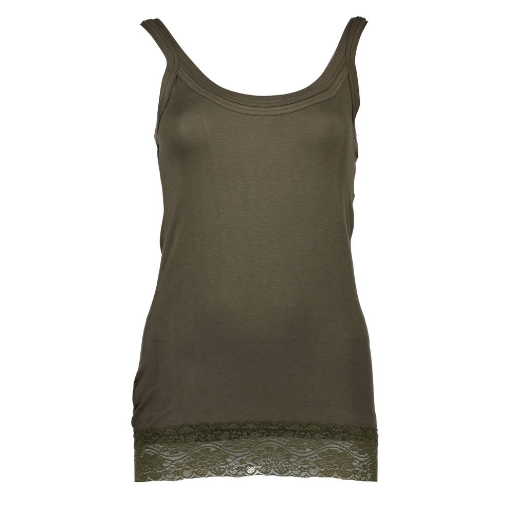 Silvian Heach Green T-Shirt for Women