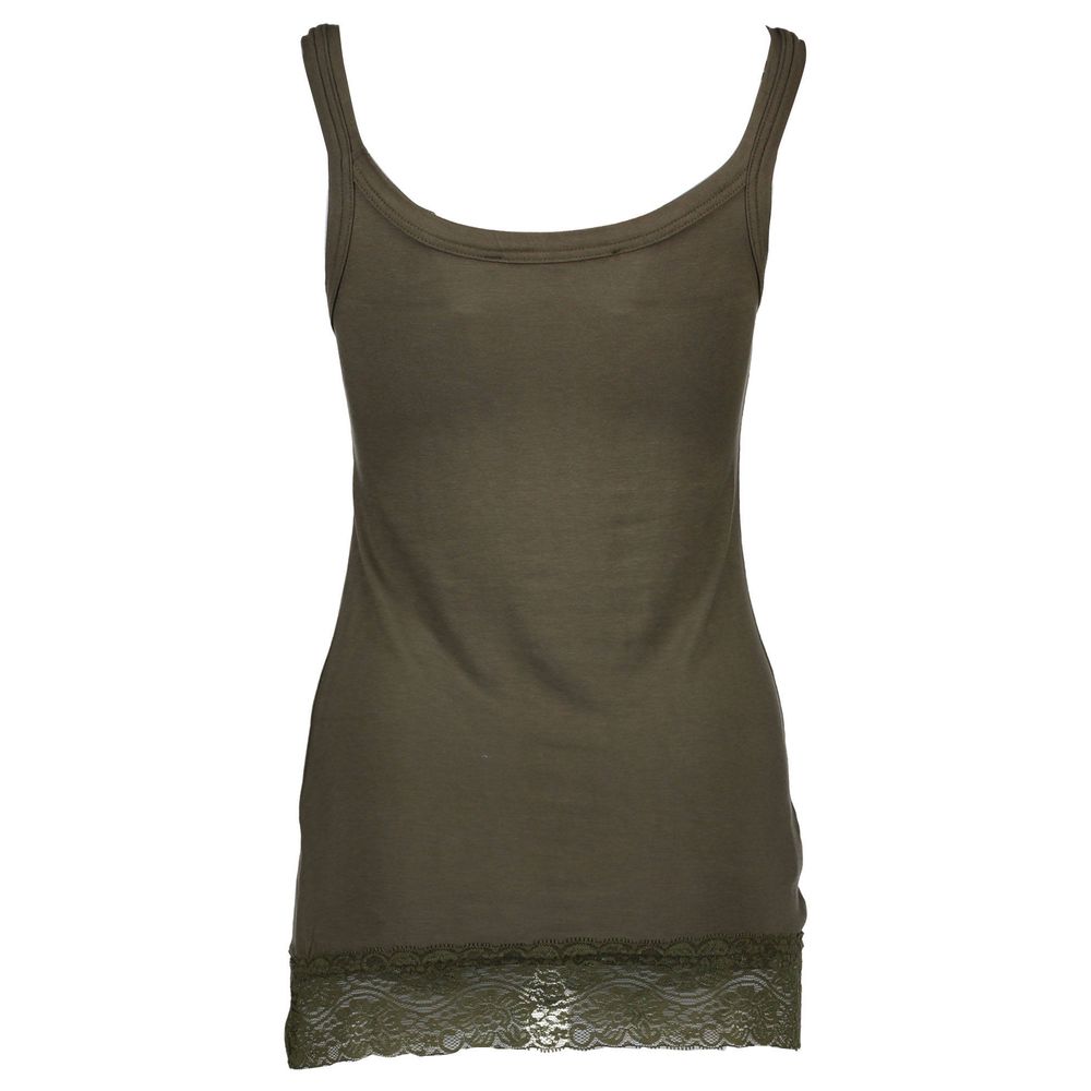 Silvian Heach Green T-Shirt for Women alternate view