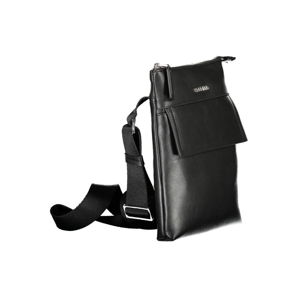 Calvin Klein Black Shoulder Bag for Men detail view