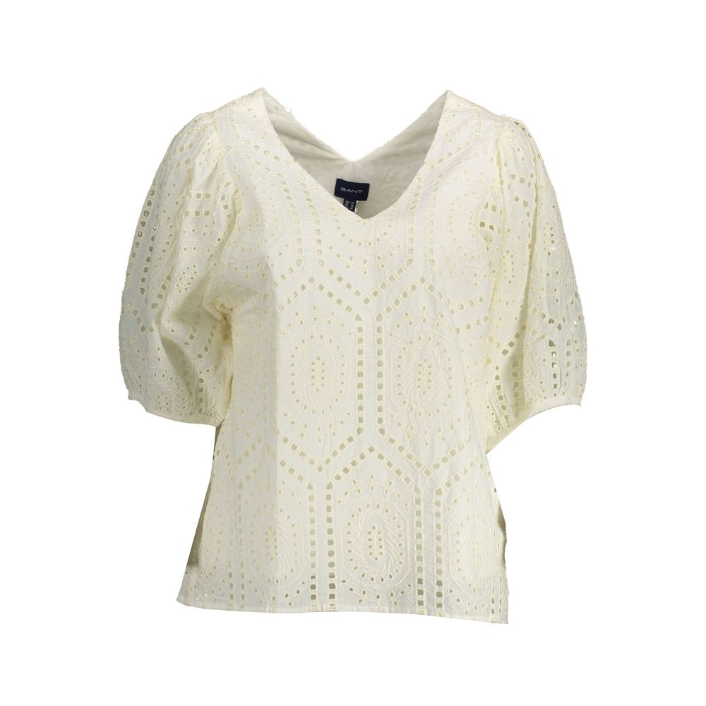 Gant White T-Shirt for Women