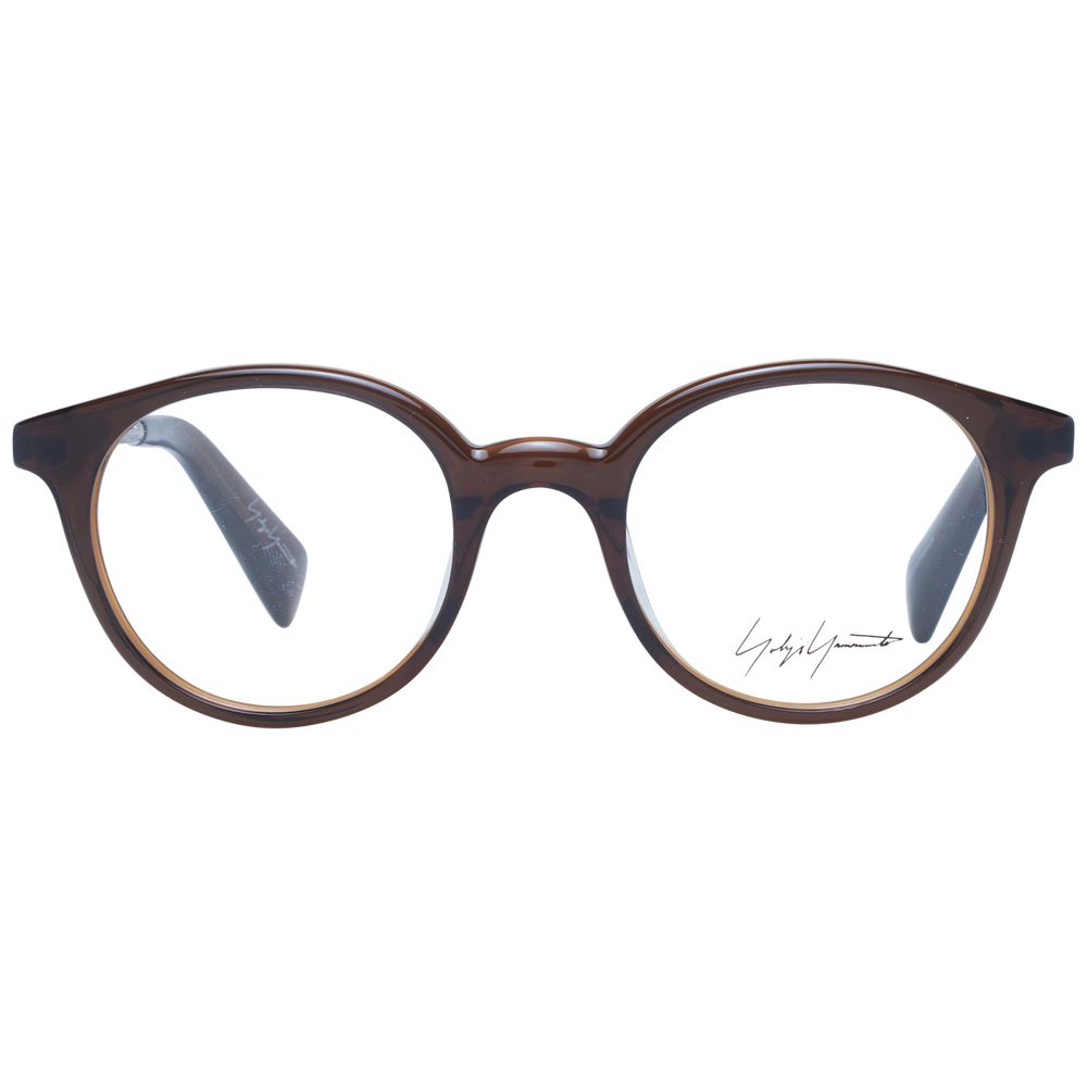 Yohji Yamamoto Brown Glasses Frames Unisex alternate view