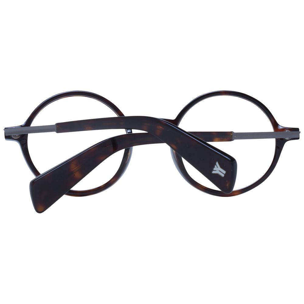 Yohji Yamamoto Brown Glasses Frames Unisex detail view