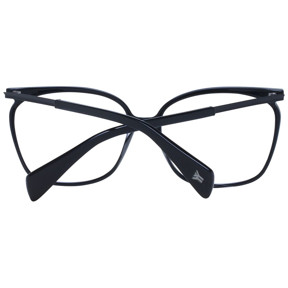 Yohji Yamamoto Black Glasses Frames Unisex detail view