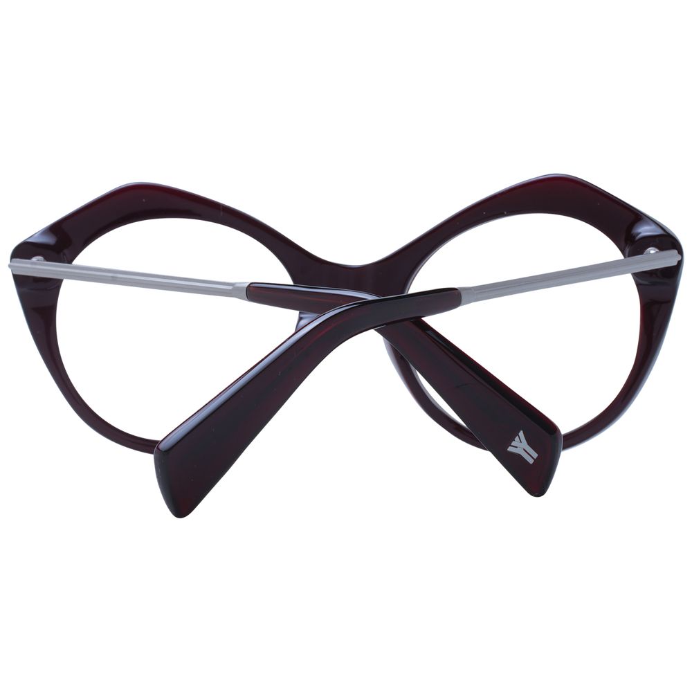 Yohji Yamamoto Red Glasses Frames Unisex detail view