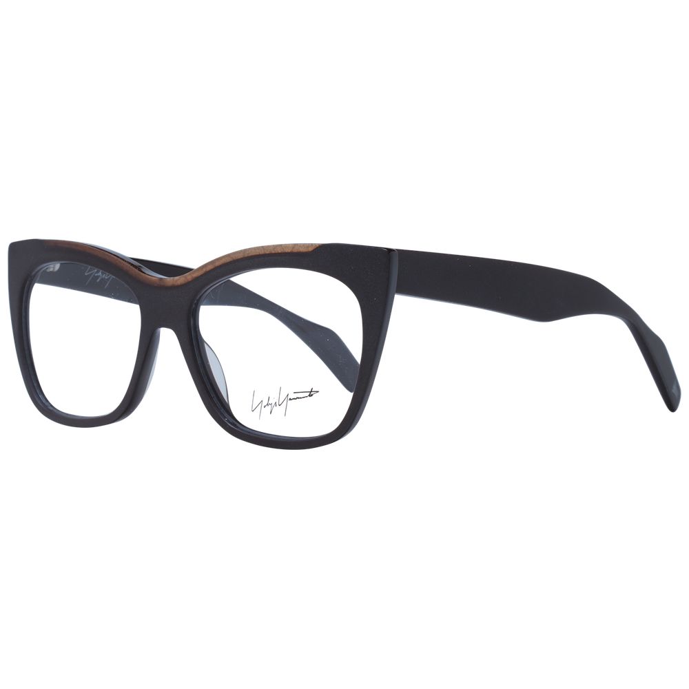 Yohji Yamamoto Brown Glasses Frames Unisex