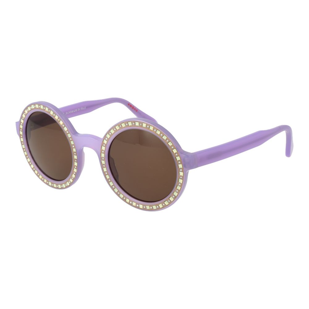 Andy Wolf Purple Sunglasses Unisex