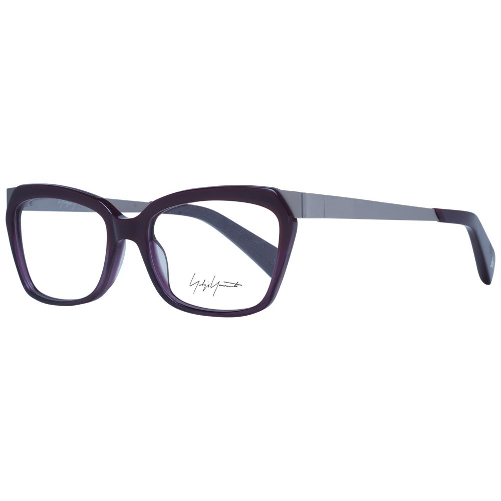 Yohji Yamamoto Purple Glasses Frames Unisex
