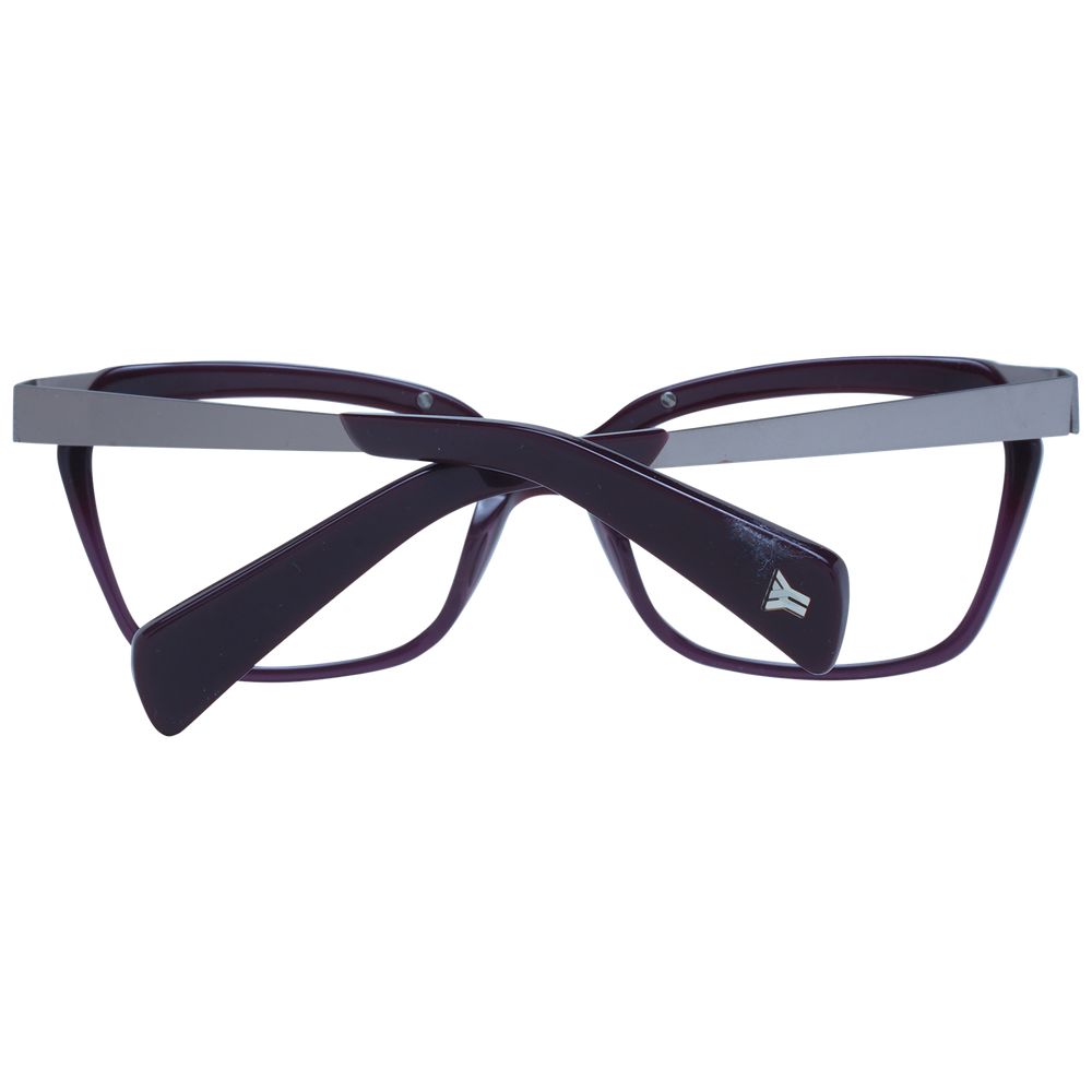 Yohji Yamamoto Purple Glasses Frames Unisex detail view