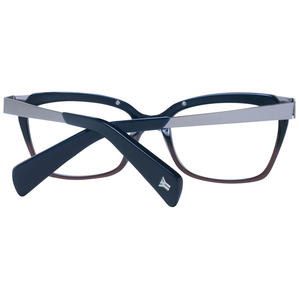 Yohji Yamamoto Blue Glasses Frames Unisex detail view