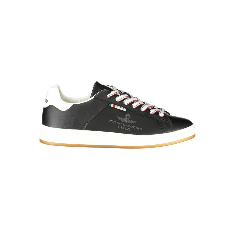 Baskets pour homme en polyuréthane noir Esercito 1659