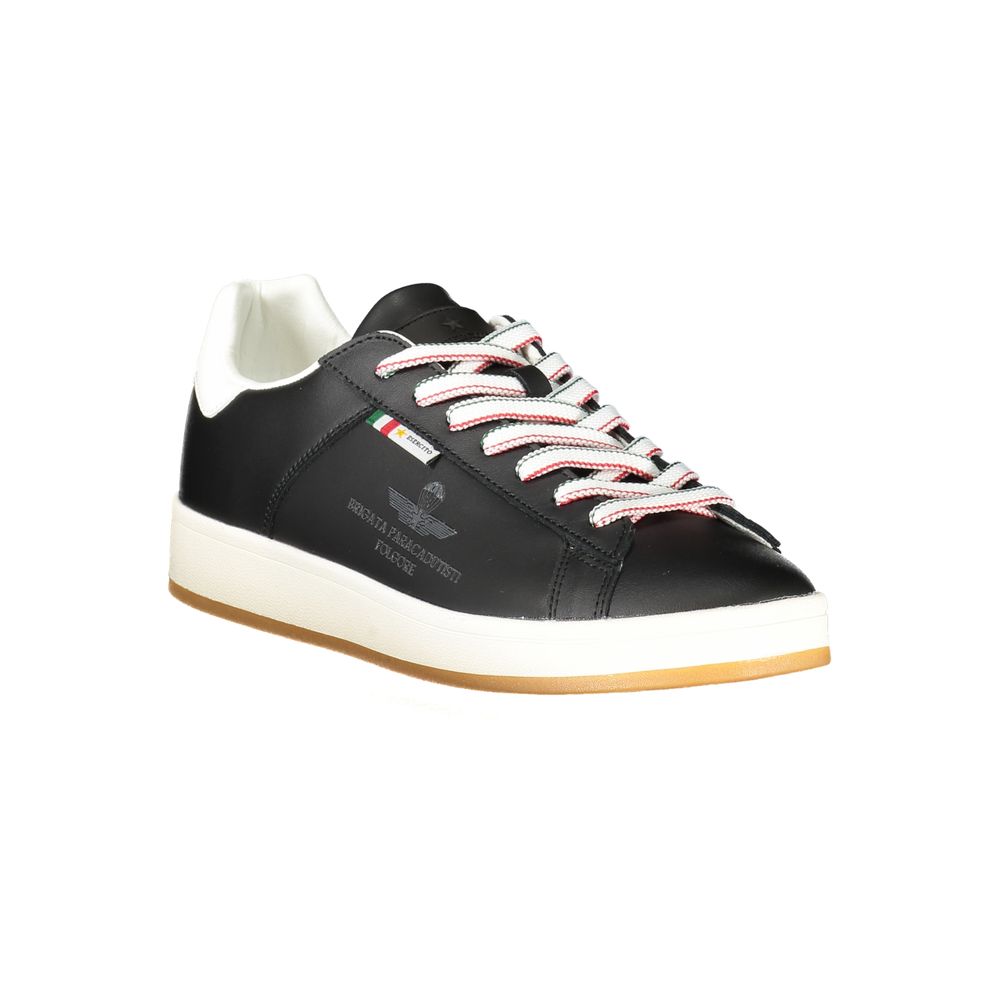 Baskets pour homme en polyuréthane noir Esercito 1659