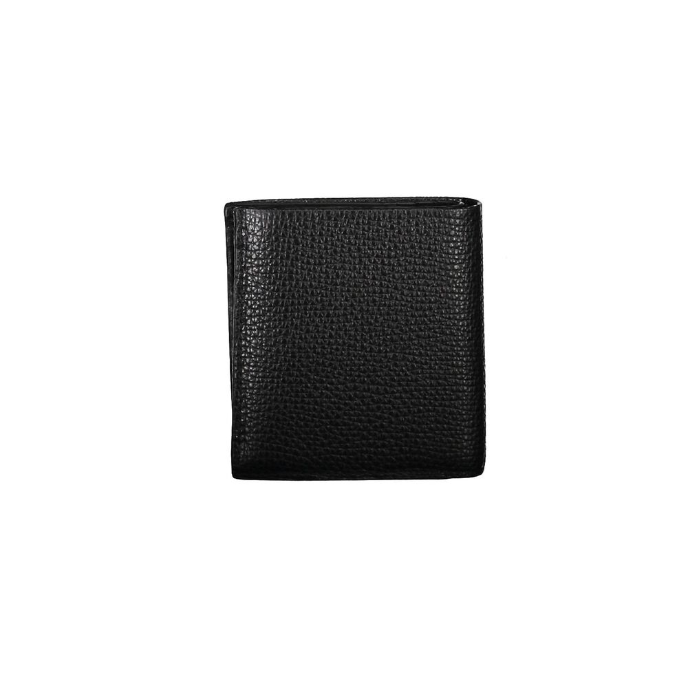 Portefeuille homme en cuir noir Calvin Klein