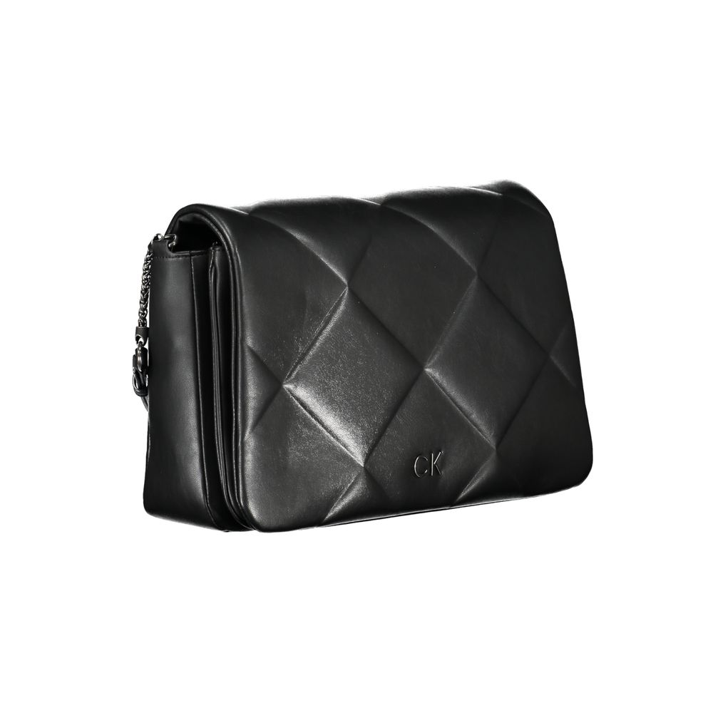 Sac à bandoulière Calvin Klein noir en polyester pour femme
