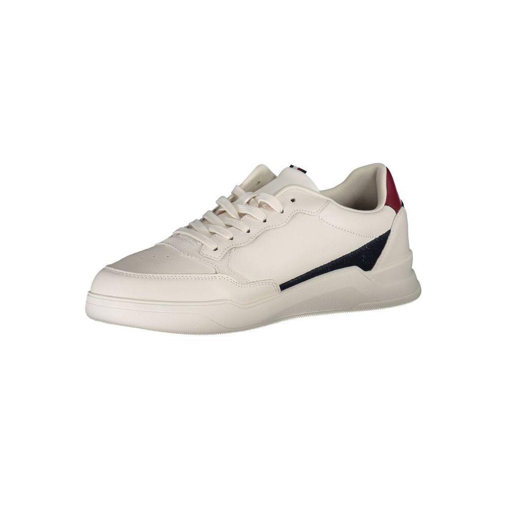 Tommy Hilfiger White Athletic Sneakers for Men detail view