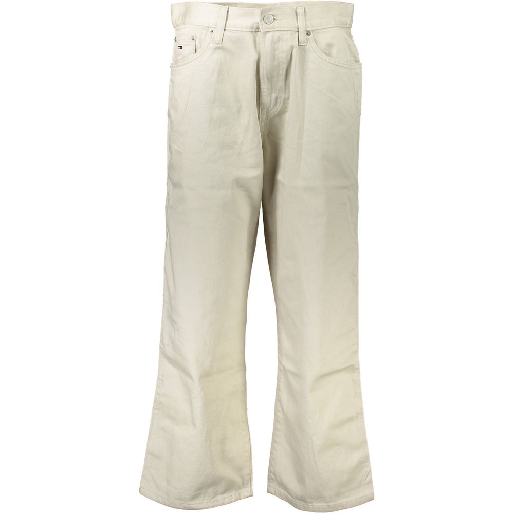Tommy Hilfiger Beige Relaxed Fit Jeans for Women