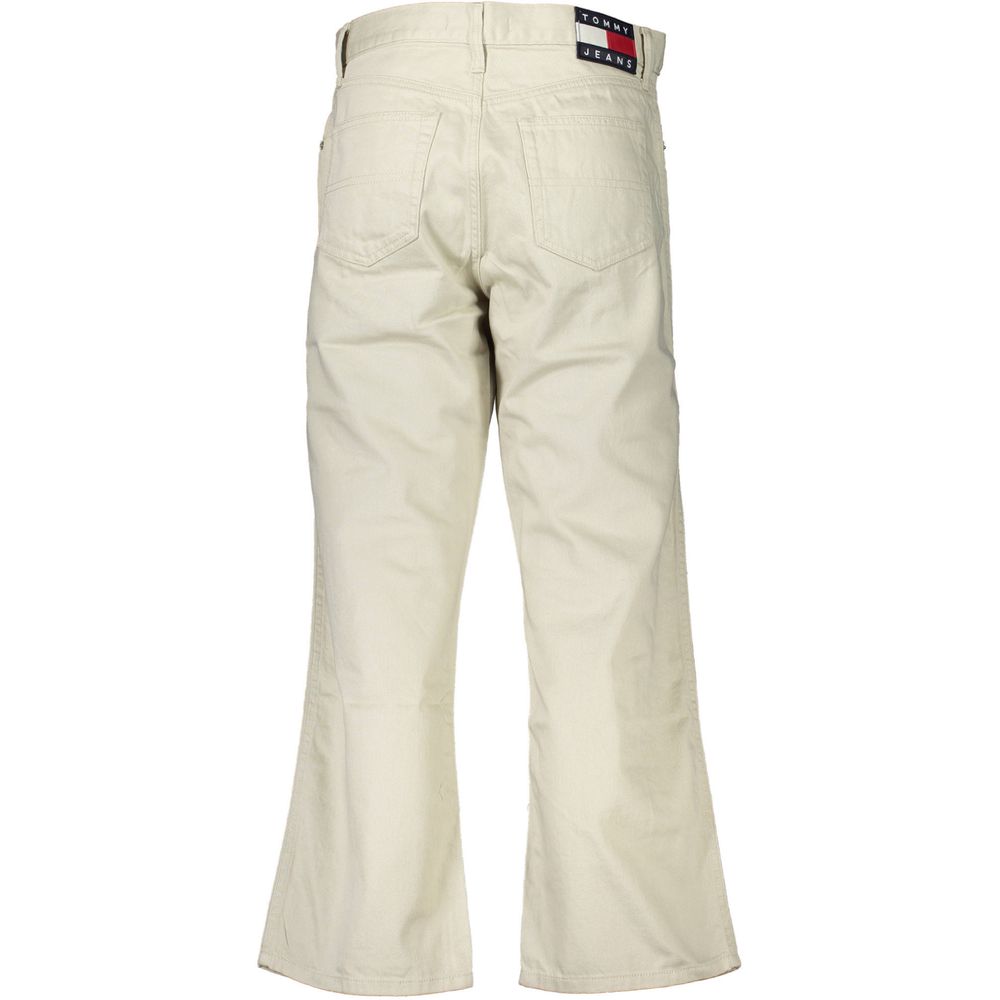 Tommy Hilfiger Beige Relaxed Fit Jeans for Women alternate view