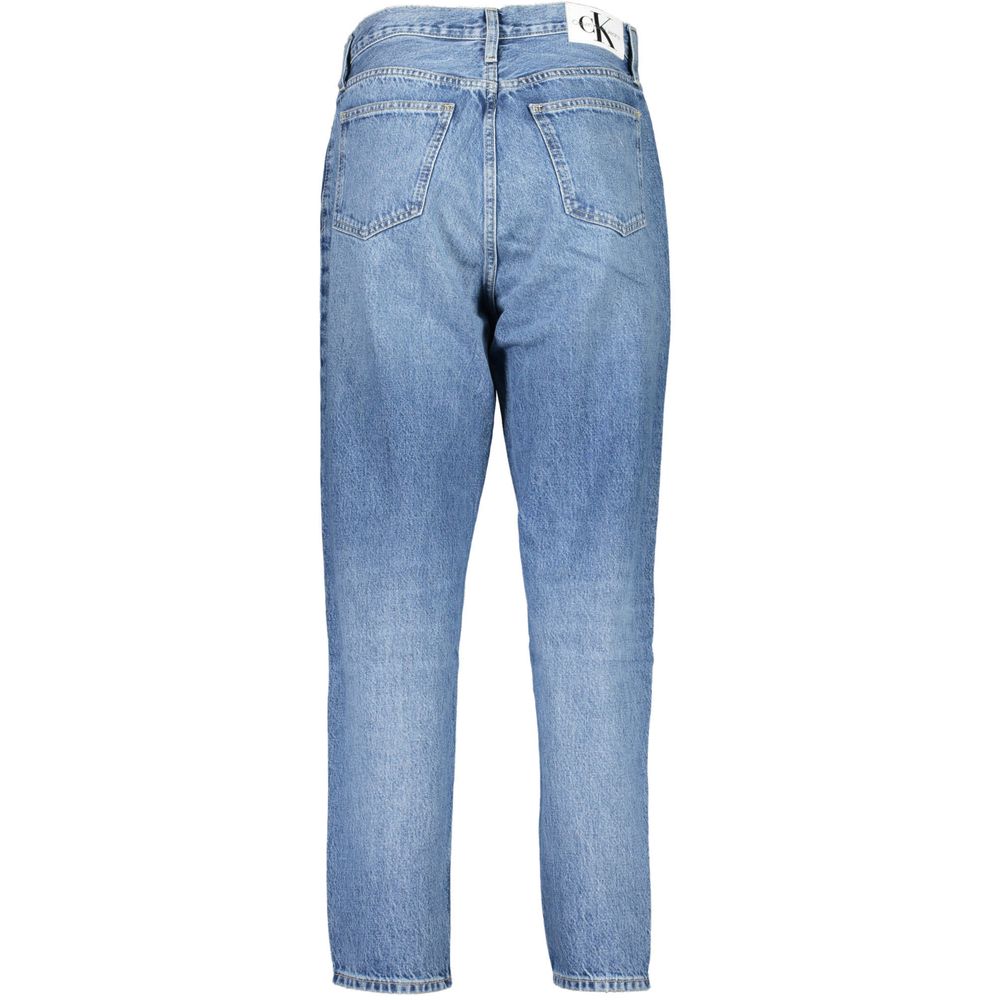 Calvin Klein Blue Mom Jeans for Women alternate view