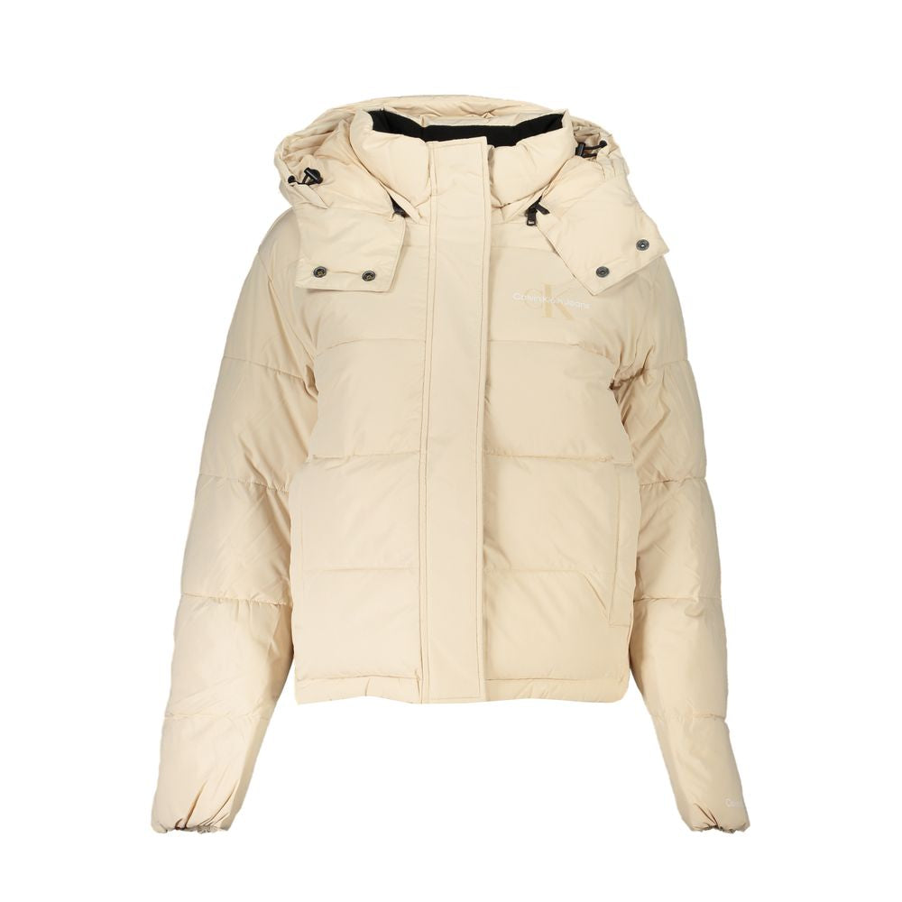 Calvin Klein Beige Shell Jacket for Women