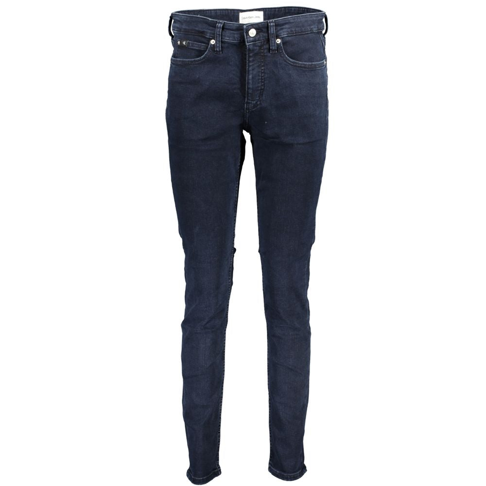 Calvin Klein Blue Skinny Jeans for Women
