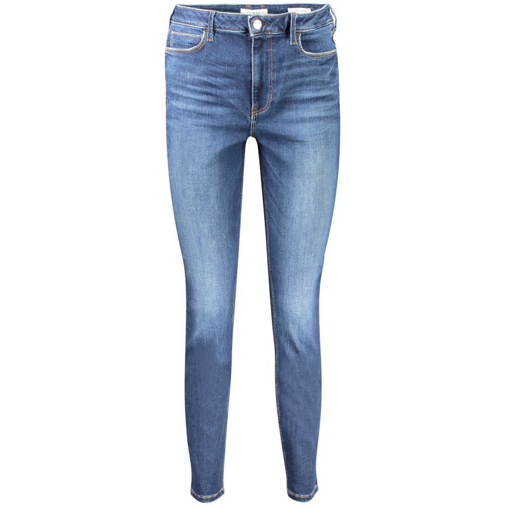 Jean Guess en coton bleu pour femme