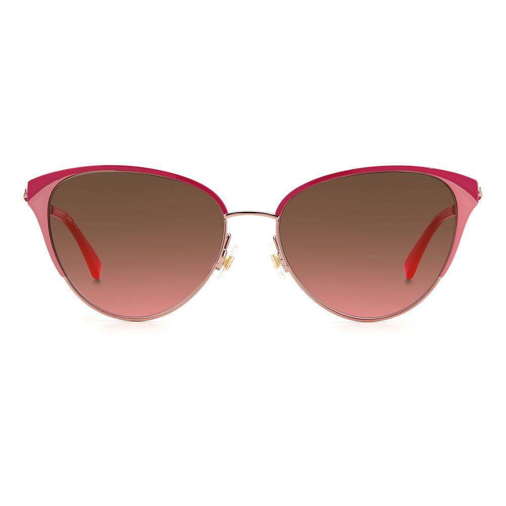 Lunettes de soleil Kate Spade en métal multicolore