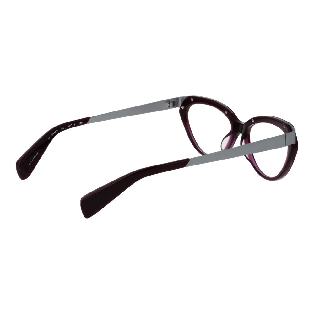 Yohji Yamamoto Purple Glasses Frames Unisex detail view