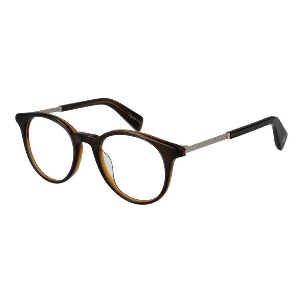 Lunettes (montures) en plastique marron Yohji Yamamoto