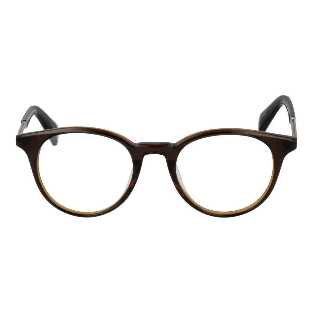 Lunettes (montures) en plastique marron Yohji Yamamoto