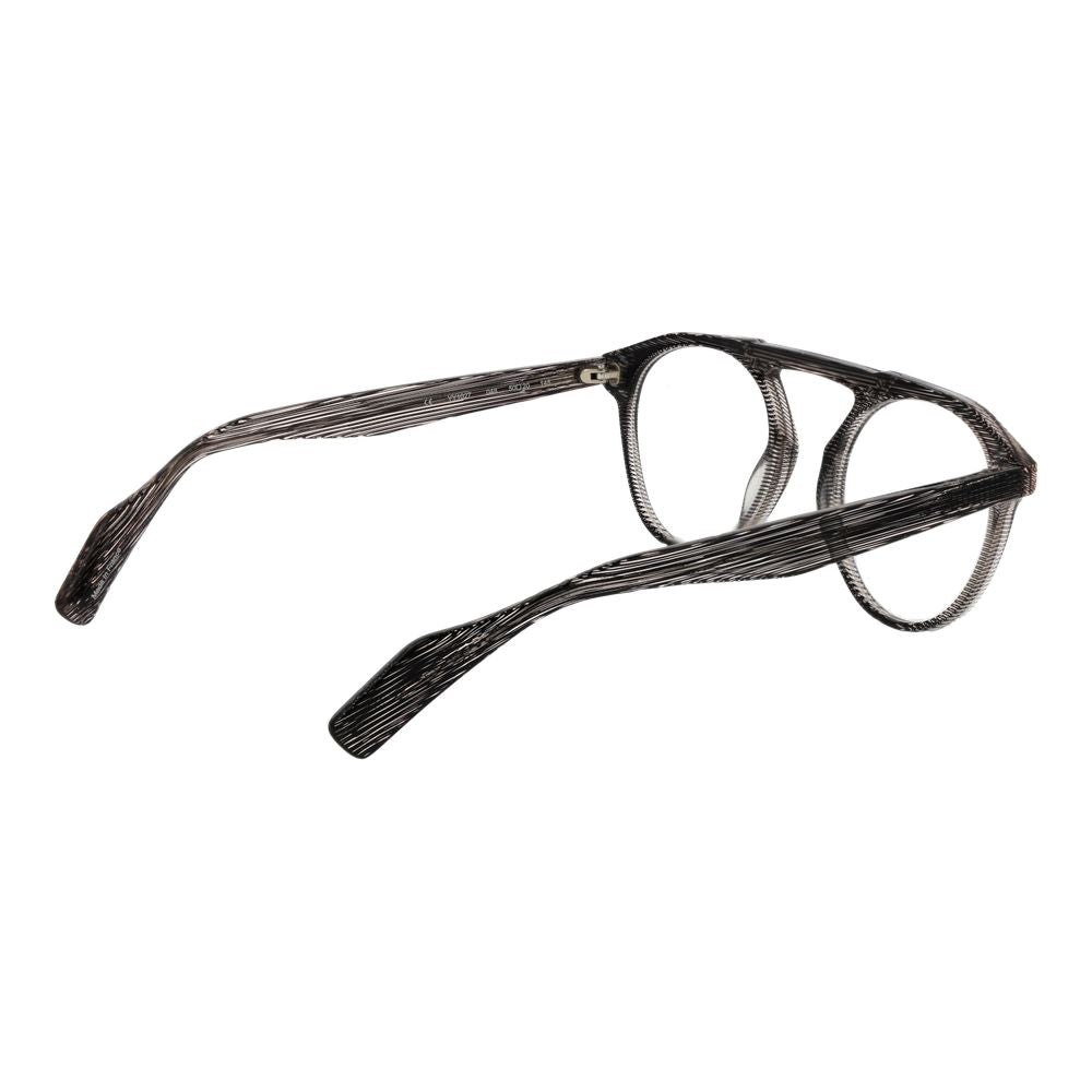 Yohji Yamamoto Brown Glasses Frames for Men detail view